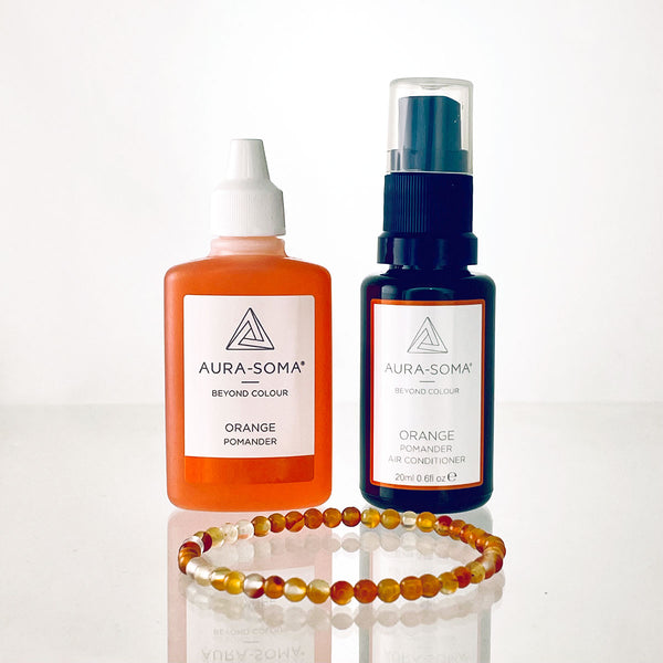 NEU & LIMITIERT! POMANDER SET "ORANGE"