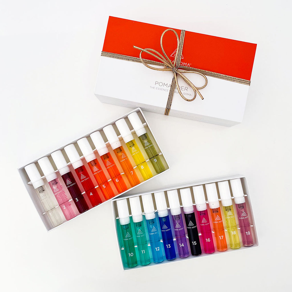 AURA-SOMA POMANDER エッセンシャルオイルセット 17本入り AURA-SOMA POMANDER エッセンシャルオイルセット 17本入り 【公式通販】